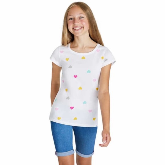 Vigoss Youth 3-pack Tees Love Butterflies Hearts - Picture 4 of 8